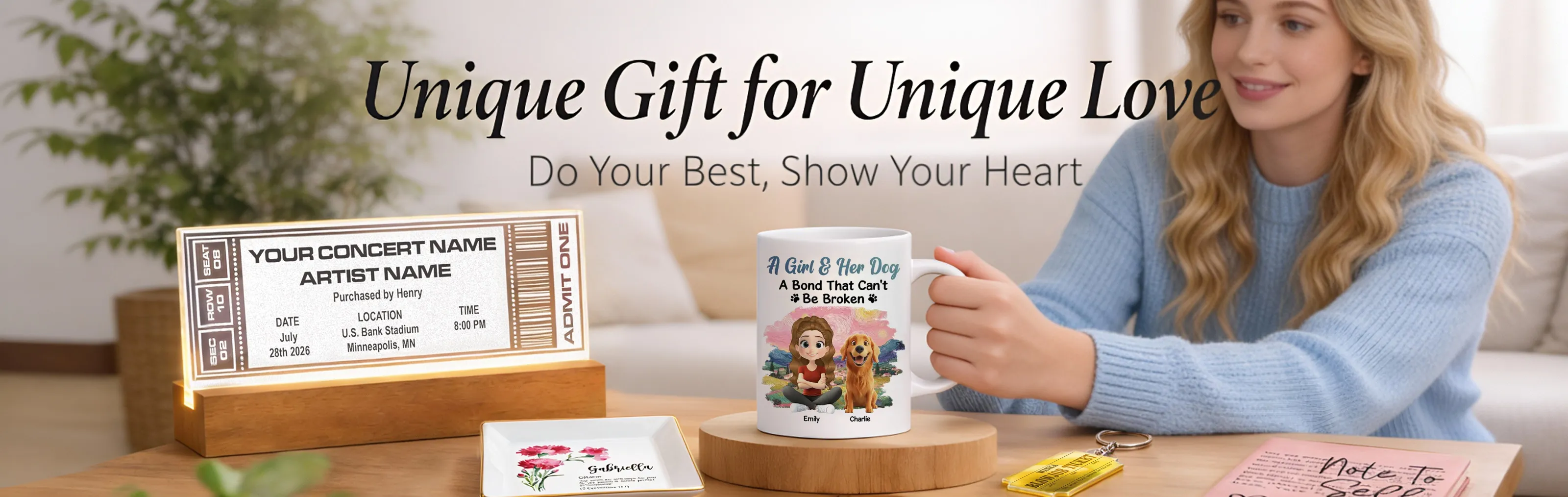 Gifts as Unique as Them